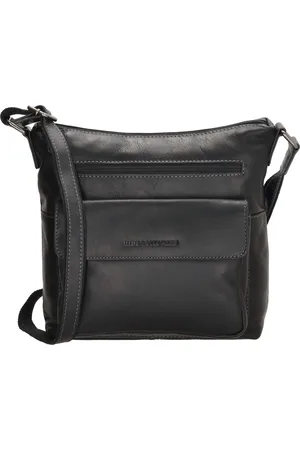 Hide & Stitches Japura Crossbody Schoudertas - 100% Leder - - 100% Leer