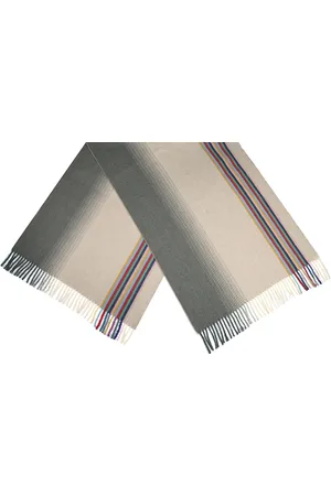 Cwi Sjaal Gestreept Dames 180 X 65 Cm Polyester /grijs