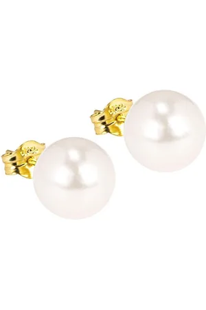 Di Lusso Oorstekers Piacenza - 14 Karaat - Zoetwaterparels - Dames