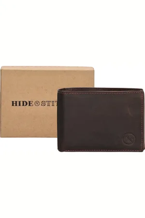 Hide & Stitches Japura Portemonnee - - 100% Leer