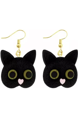 Akyol Katten oorbellen- - Katten oorhangers -Cadeau - sieraad - Cat - dieren oorbellen - dieren - Poes - Sieraad - oorbel - oorhangers boerderij – cadeau-carnaval - gift