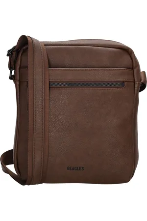 Beagles Toledo Crossbody Schoudertas met Handige Ritsvakken