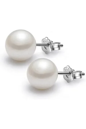 ASTRADAVI Fashion Jewellery - Oorbellen - Parel & S925 Sterling Zilveren Oorknopjes
