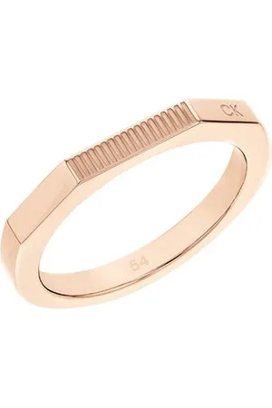 Calvin Klein CJ35000189B Dames Ring - Minimalistische ring