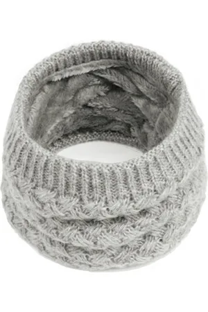 Fashion Favorite Gebreide Colsjaal / Nekwarmer | Teddy Voering |