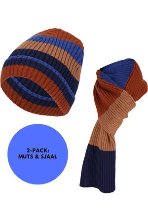 sarlini Muts & Sjaal jongens - - Fashion - One Size