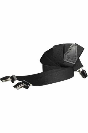 Pierre Mouton Musette Bretel - Bretels - Volwassenen - Heren - - 140cm - 3 brede clips - XL - XXL