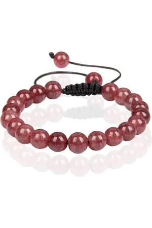 Memphis No.3 Dames Armband - 8mm Red