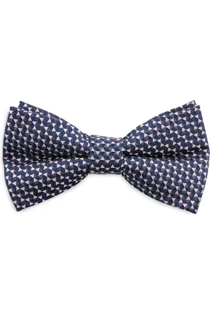 We Love Ties Strikken - Strik Triangle Trip blauw roze