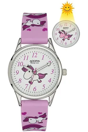 Adora Magishe paarse meisjes horloge! AY4398