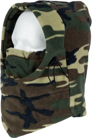 Fostex Bivakmuts fleece polar woodland camo