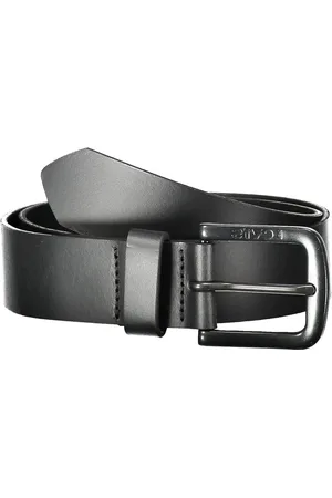 Merkloos Seine metalen riem voor heren - zwart - 110 cm