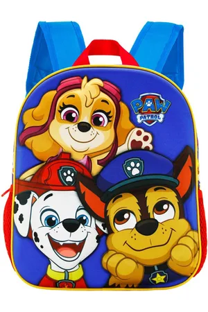 Paw Patrol Marineblauwe 3D schoolrugzak voor een jongen, 31x24x9 cm