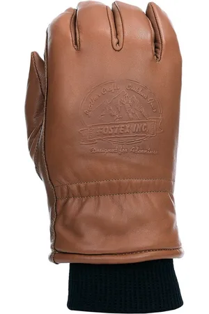 Fostex Garments - Leather outdoor gloves (kleur: Brown / maat: XL)