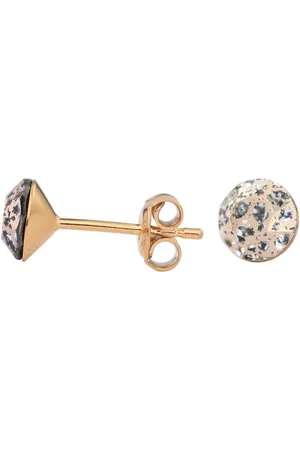 ARLIZI 1029 Oorbellen Swarovski Kristal - Dames - Roséverguld - 6 mm