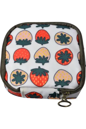 Juleeze Portemonnee 11x11 cm Synthetisch Vierkant Aardbeien