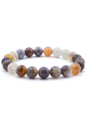 Bixorp Gems Edelstenen Armband - Gepolijste Edelsteen Kralenarmband
