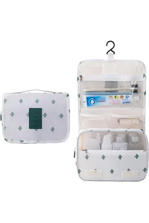 Fako Fashion Reis Toilettas Met Ophang Haak - Make-up Travel Bag - Organizer Voor Toiletartikelen - Reisartikelen - Travel Bag - Ophangbare Toilettas
