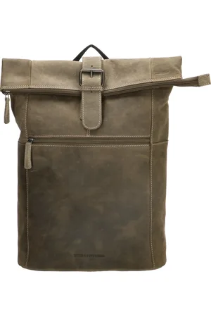 Hide & Stitches Idaho Rugzak 15,6 inch (34.5x19.4 cm) - - 100% Leer