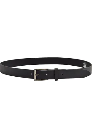 Merkloos Grijze Unisex Broekriem 3 cm Breed, 105 cm Lang - Elegante Gesp voor Heren & Dames
