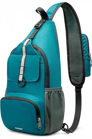 Merkloos Borsttas Sling Bags Opvouwbare schouderrugzak Schoudertas Crossbody Heren Dames voor reizen Wandelen Fietsen Hardlopen Klimmen