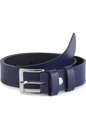 Ladeheid Kinderriem – Riem - Jongens - Broekriem - Verstelbaar - Leer – – 65 cm LA-EL-KIDS