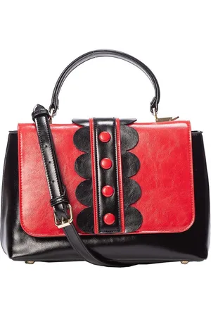 Banned Retro Handtas DEIDRA /zwart - (bxhxd) ca. 27cm x 17cm x 9cm