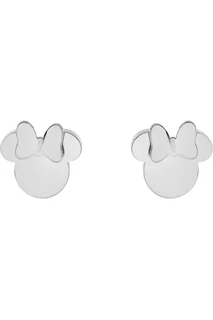 Disney 4-DIS029 Minnie Mouse Oorbellen - Minnie Oorknopjes - Sieraden - 6,9x7,5mm - Staal - Hipoallergeen