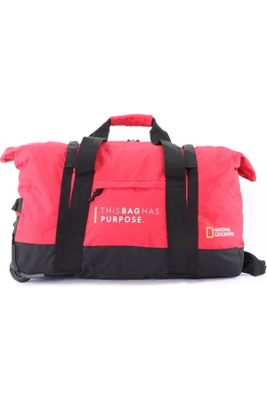 NATIONAL GEOGRAPHIC Opvouwbare Reistas met wielen / Weekendtas - Vegan - 48 Liter (S) - Pathway - N10442 -