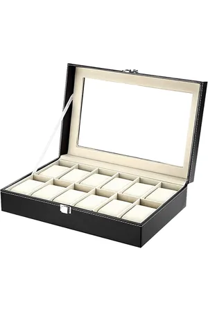 Merkloos Horlogedoos \ horloge opbergbox | kijkdoos | horlogedoos | Horlogekist - watch box jewelry box
