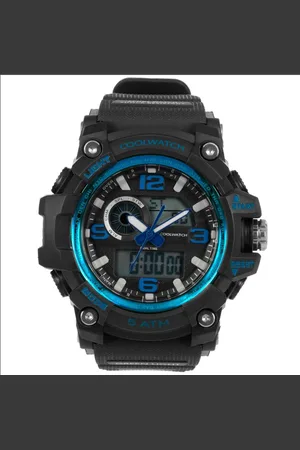 Coolwatch Horloge CW.389 Digital staal 5 ATM Black