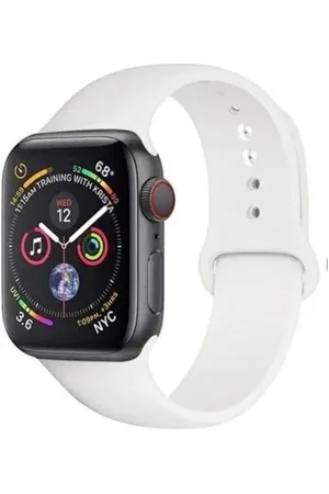 Beline Pasek smartwatchbandje voor Apple Watch Silicone 38/40/41mm wit