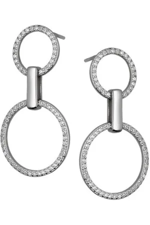 Zilver En Oorbellen met Zikonia - Oorhangers - Amona Jewelry