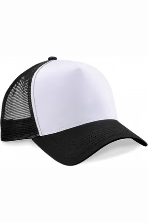 Beechfield 5x Truckers baseball caps /wit voor volwassenen - voordelige petjes/caps 5 stuks