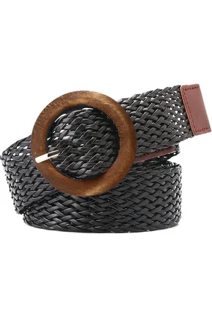 Fashion Favorite Vintage Riem - Gevlochten | Kunststof / Riet / Rotan Look | 100 cm |