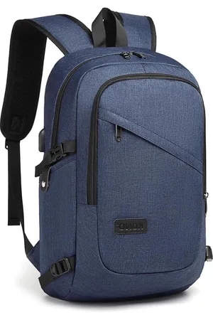 Merkloos Anti-diefstal Laptoprugzak - Reizen en Zakelijk - USB-Oplaadpoort - Waterbestendig - 156 inch