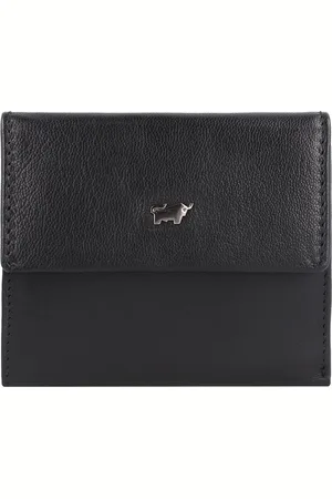 Braun büffel Braun Büffel Leren Portemonnee Anna RFID 4CS Flap Wallet Zwart