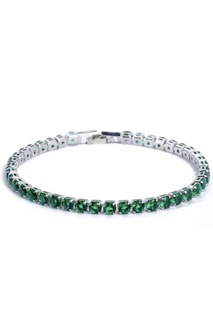 Soraro Tennis Armband | Verguld | Zirkonia stenen 4 MM | Lengte 17 CM | Tennis Bracelet | Sieraden