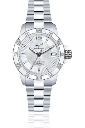Chris Benz Dames, Heren, Unisexhorloge CB-DD200-SI-MBO