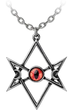 Alchemy Unicursal Hex Ketting - Zilverkleurig