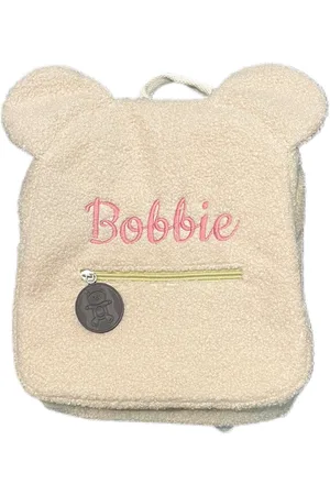Merkloos Teddy tas / / geborduurd met naam / in 9 verschillende kleuren / tassen gepersonaliseerd / teddy rugzak kids / schooltas met naam / teddy schooltas / kinderen / peuter / kleuter / teddy bag / kind en baby