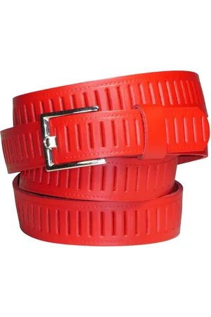 Pierre Mouton Sleufriem - Kledingriem - Leer - Splitleder - Volwassenen - Heren - - 30mm - 120cm