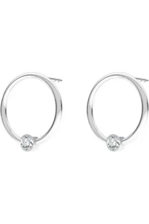 ARLIZI 2126 Oorbellen ring kristal oorknoppen - sterling