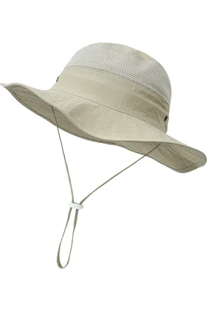 MINIIYOU Baby Meisjes Zonnehoed - Luchtig - Touwtje - Beige
