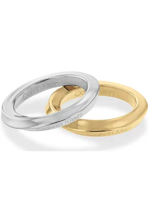 Calvin Klein CJ35000330E Dames Ring - Minimalistische ring