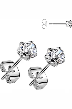 LMPiercings NL Oorbellen hartje 4 mm