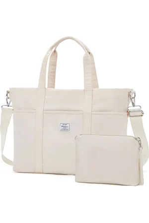 Merkloos Damessporttas Handbagagetas Weekender Weekendtas Waterdichte sportreistas voor dames Reizen Dames Ziekenhuistas Gym Yoga, G2-beige, reistas