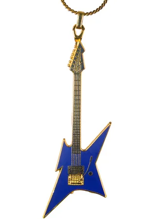 Aim Halsketting BC Rich Ironbird gitaar, blauw