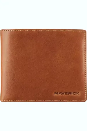 Maverick Lederen billfold RFID met uitneembare kaarthouder New Men