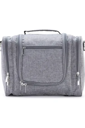 Merkloos Toilettas rugzak voor heren, make-up tas voor dames, toilettas voor dames en heren, premium kwaliteit
